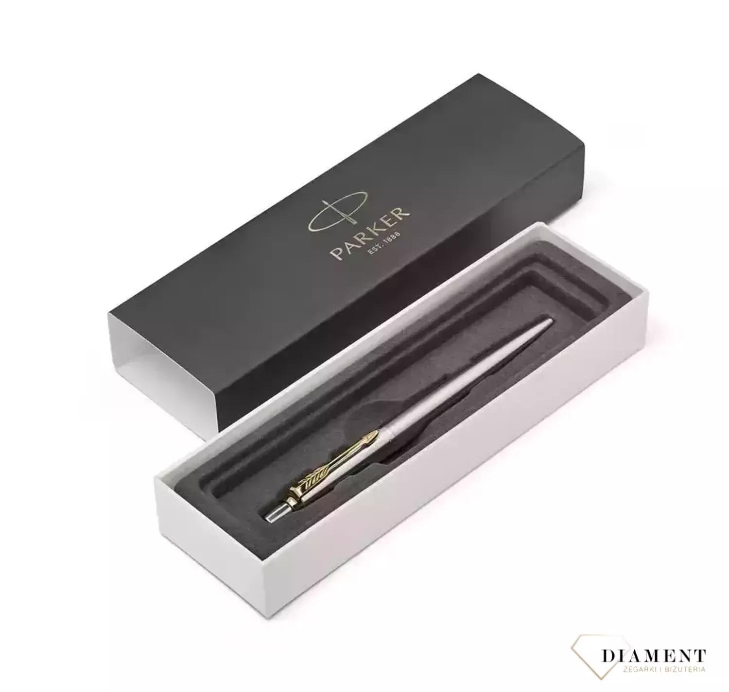 Długopis Parker Stalowy Jotter 1953182 'Twój tekst' Parker 1953182 + Etui to idealny pomysł na prezent. Długopis Parker z grawerem. Prezent dla nauczyciela (3).JPG